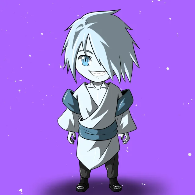 ALIEN #419. Version Chibi du NFT Alienzone.