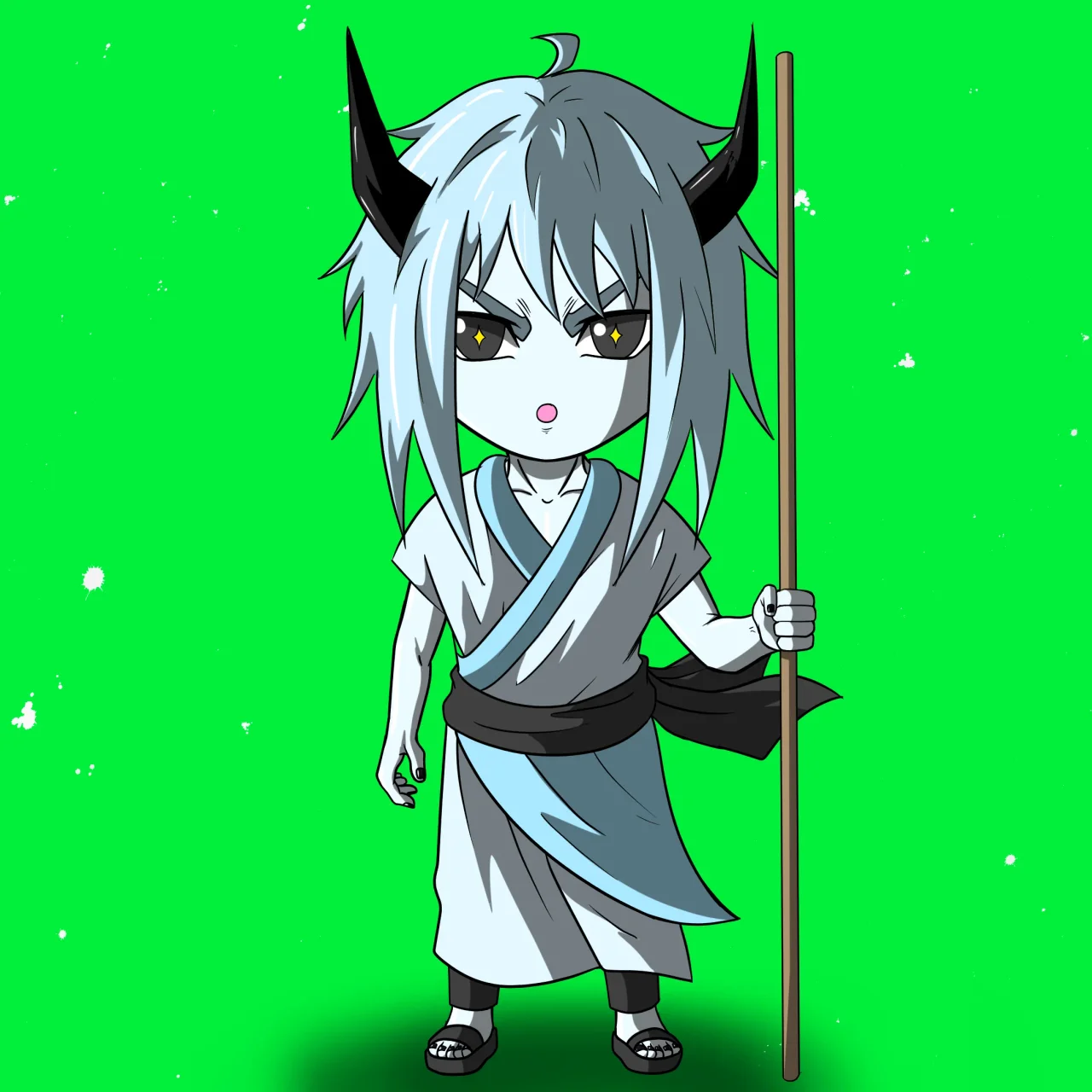ALIEN #42. Version Chibi du NFT Alienzone.