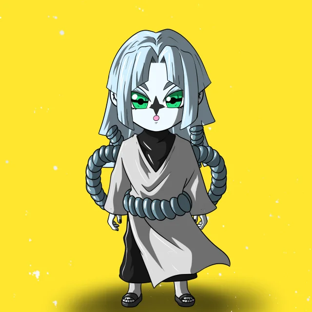 ALIEN #425. Version Chibi du NFT Alienzone.