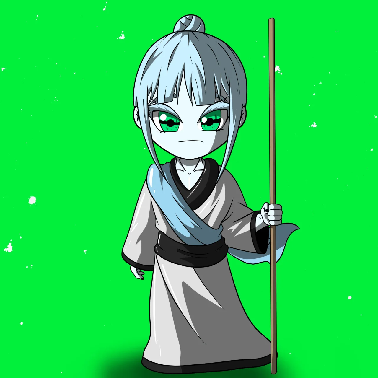 ALIEN #426. Alienzone NFT Chibi artwork.