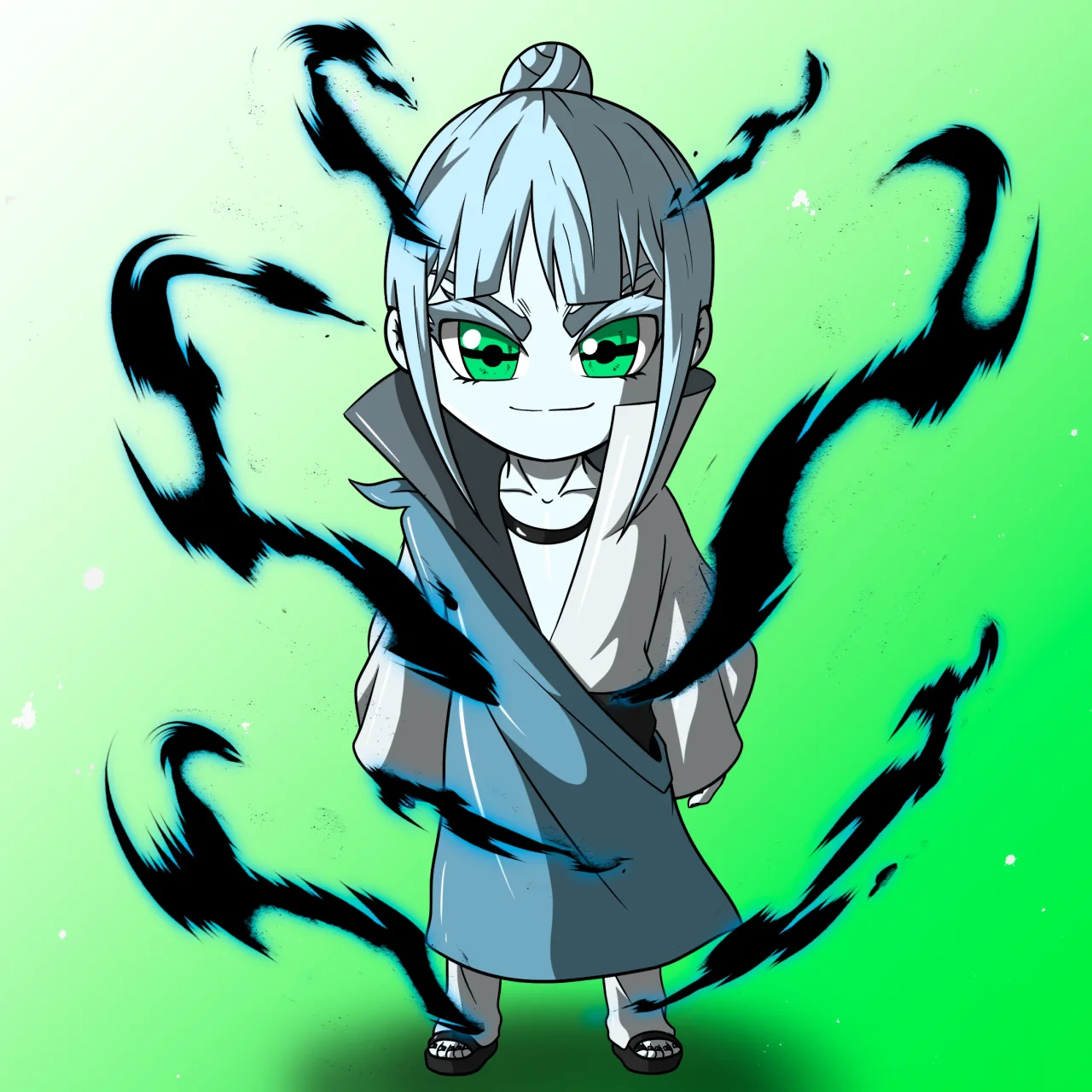 ALIEN #438. Alienzone NFT Chibi artwork.