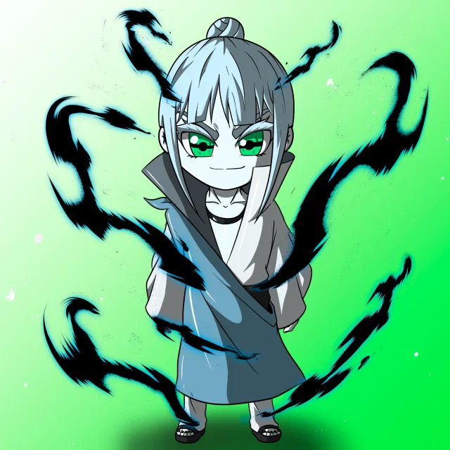 ALIEN #438. Version Chibi du NFT Alienzone.