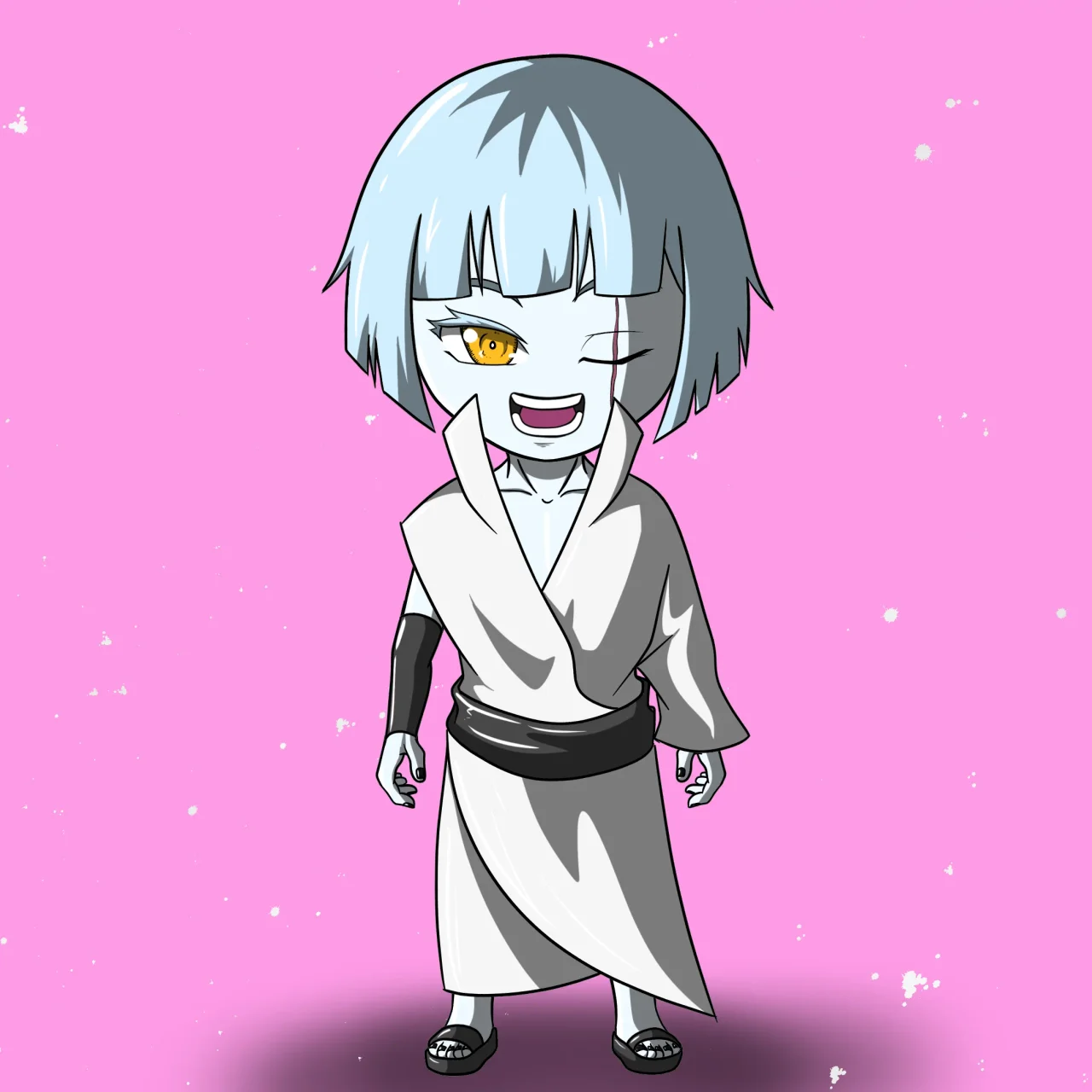 ALIEN #440. Alienzone NFT Chibi artwork.