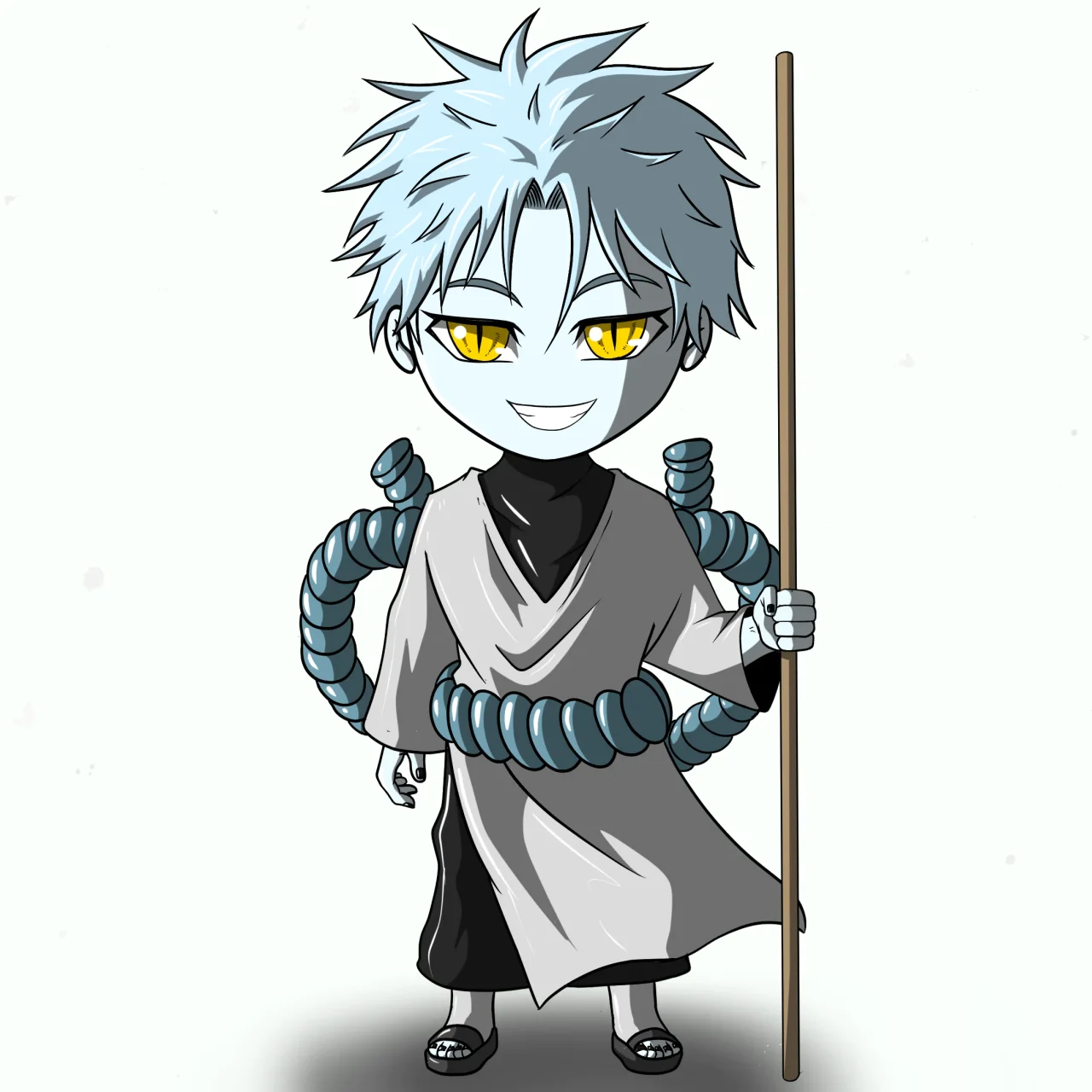 ALIEN #445. Alienzone NFT Chibi artwork.