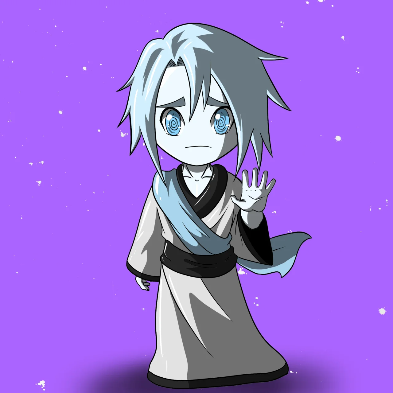 ALIEN #446. Alienzone NFT Chibi artwork.