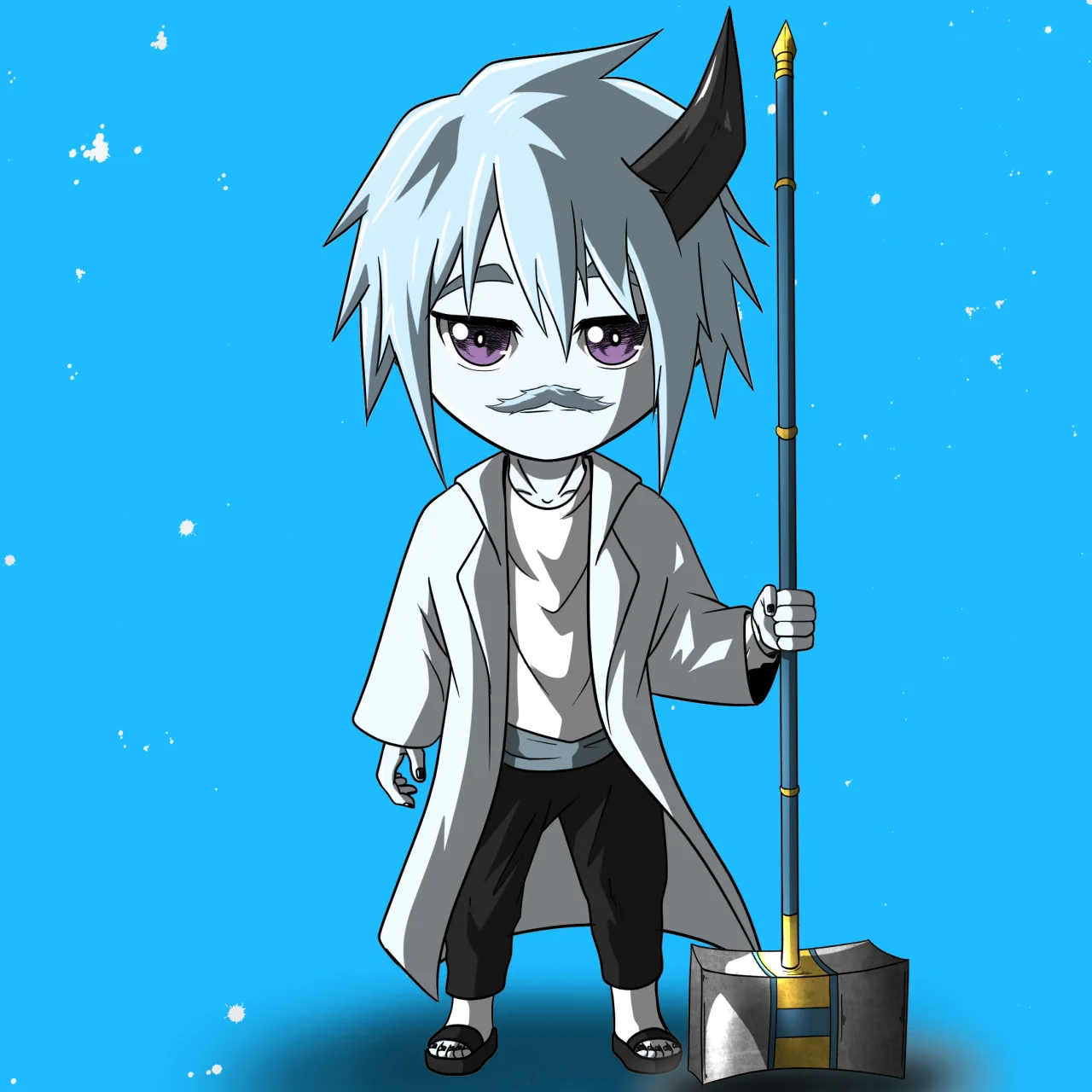 ALIEN #447. Alienzone NFT Chibi artwork.