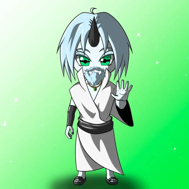 ALIEN #450. Version Chibi du NFT Alienzone.