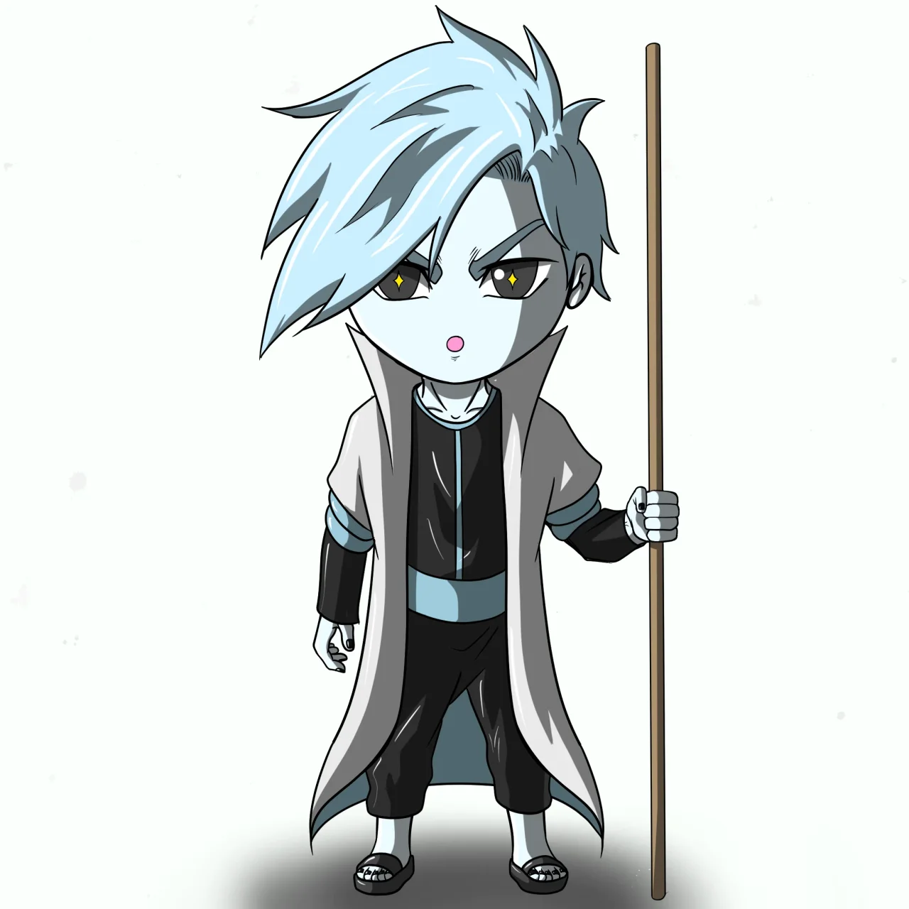 ALIEN #451. Alienzone NFT Chibi artwork.