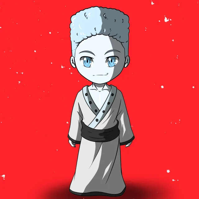ALIEN #453. Version Chibi du NFT Alienzone.