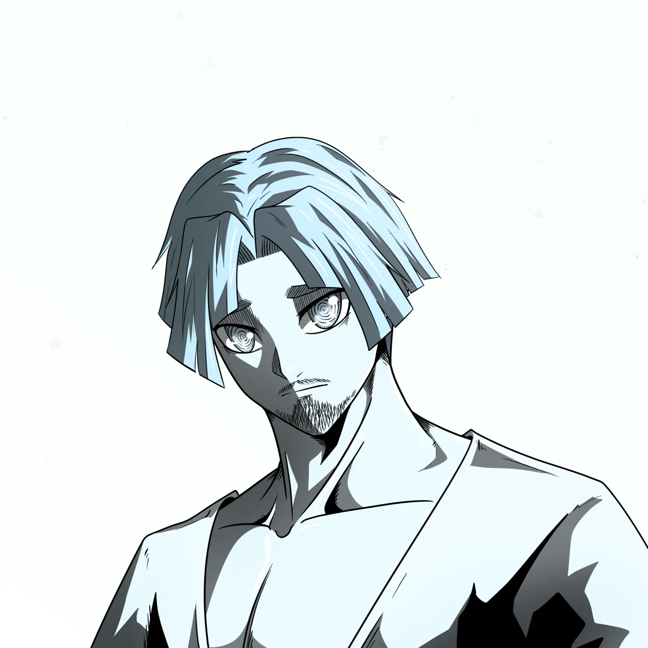 ALIEN #457. Alienzone digital collectible artwork. Eyes: Konran; Hair: Zenbatsu; Mark: None.