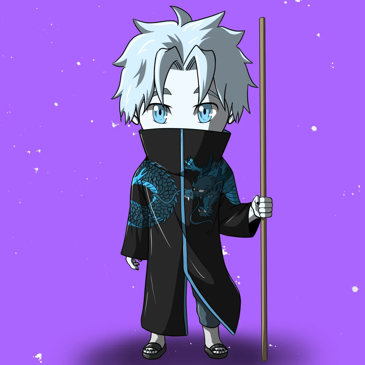 ALIEN #46. Alienzone NFT Chibi artwork.