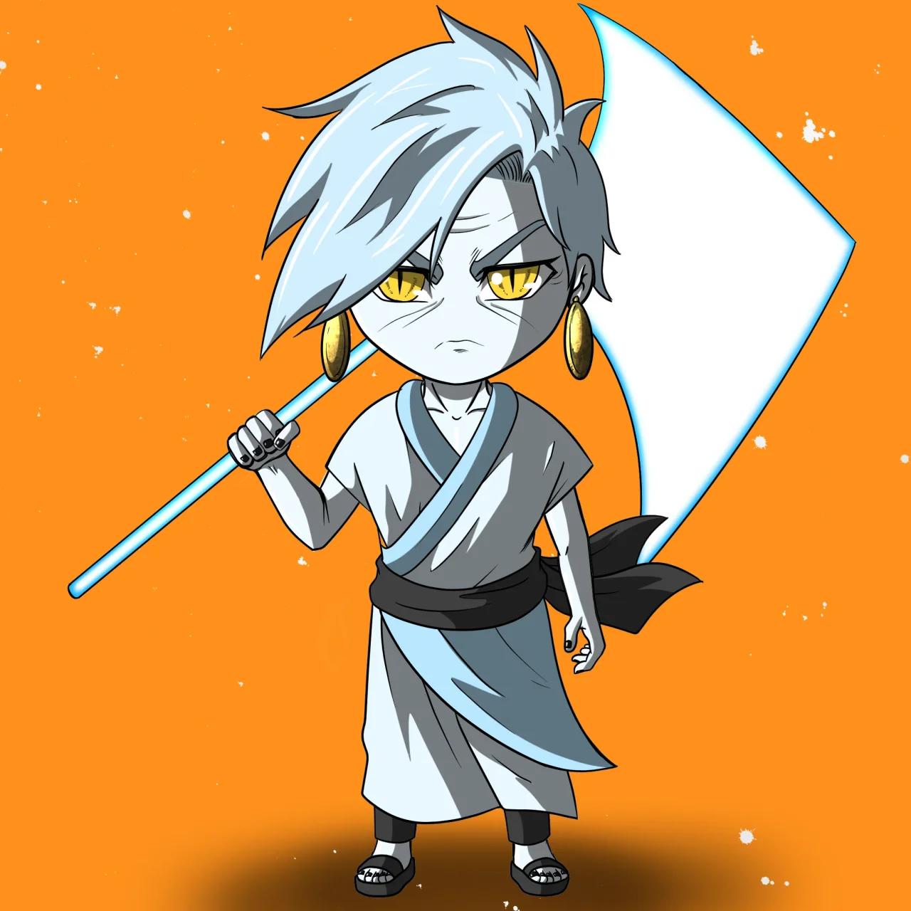 ALIEN #468. Version Chibi du NFT Alienzone.
