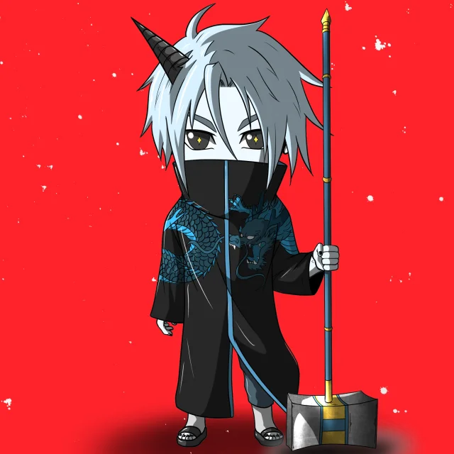 ALIEN #47. Alienzone NFT Chibi artwork.