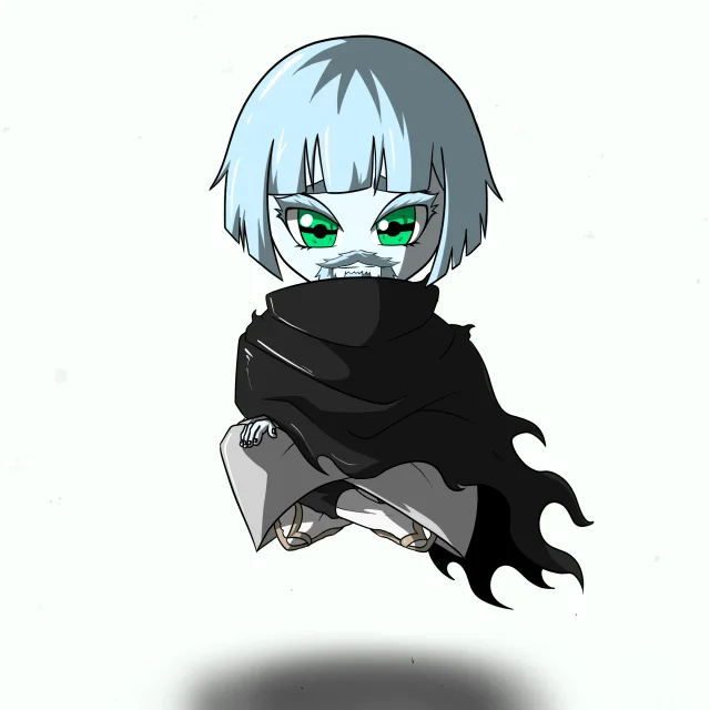 ALIEN #471. Alienzone NFT Chibi artwork.
