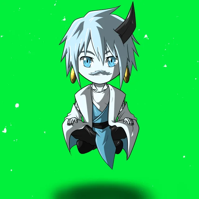 ALIEN #475. Alienzone NFT Chibi artwork.