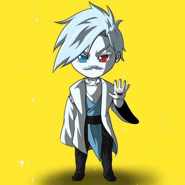 ALIEN #476. Alienzone NFT Chibi artwork.