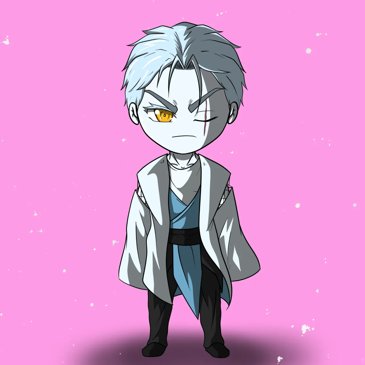 ALIEN #478. Alienzone NFT Chibi artwork.