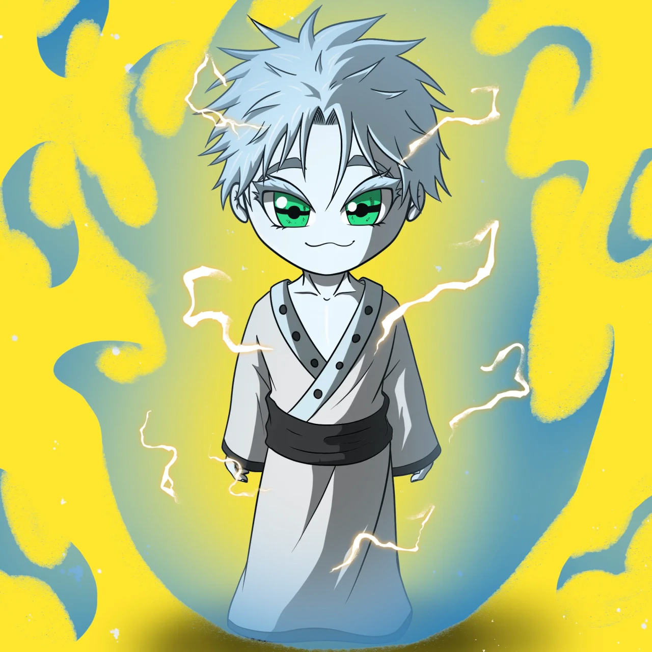 ALIEN #48. Alienzone NFT Chibi artwork.