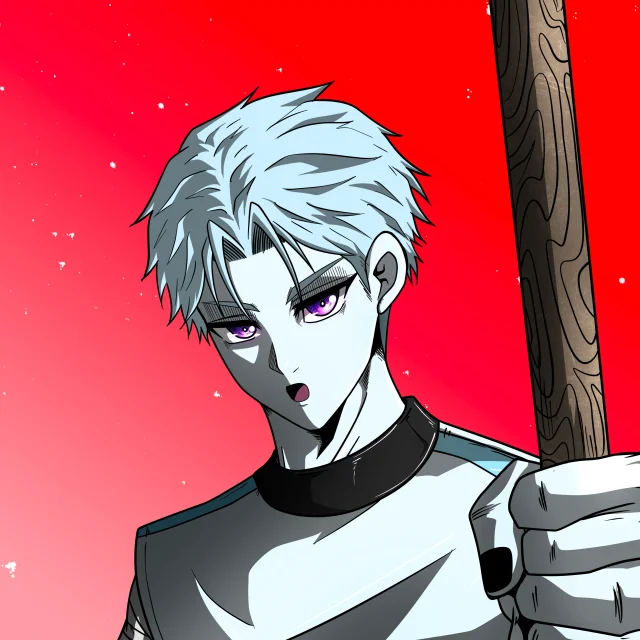 ALIEN #482. Alienzone digital collectible artwork. Eyes: Futâime; Hair: Ikemen; Mark: None.