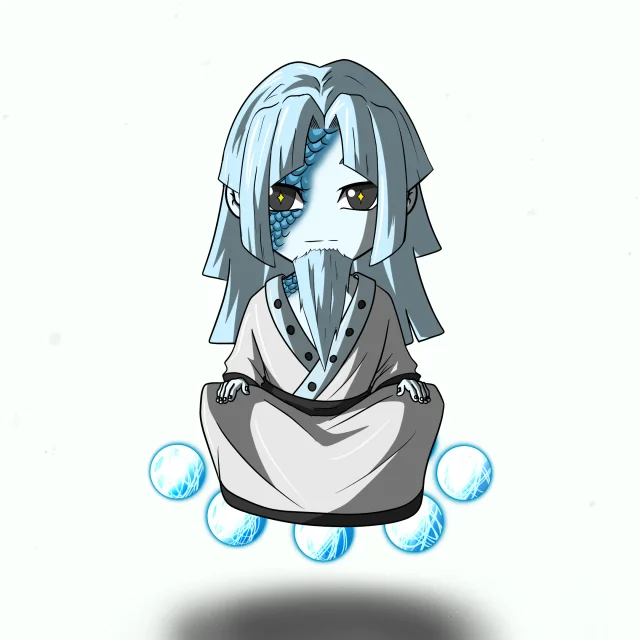 ALIEN #484. Alienzone NFT Chibi artwork.