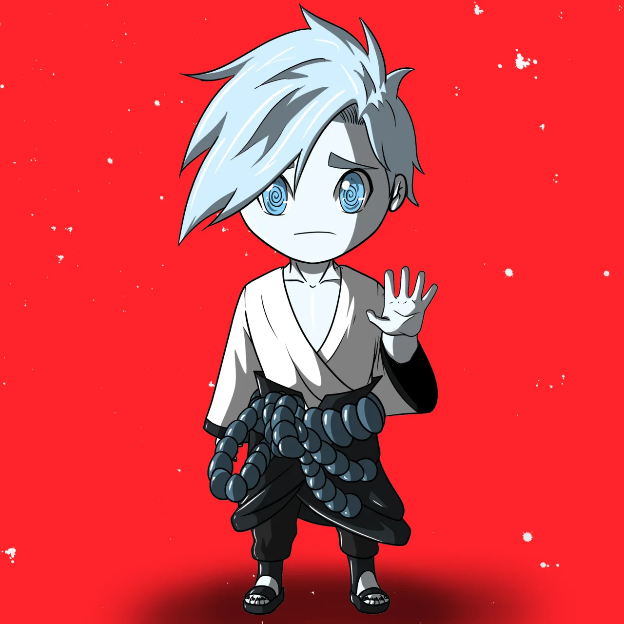 ALIEN #487. Version Chibi du NFT Alienzone.