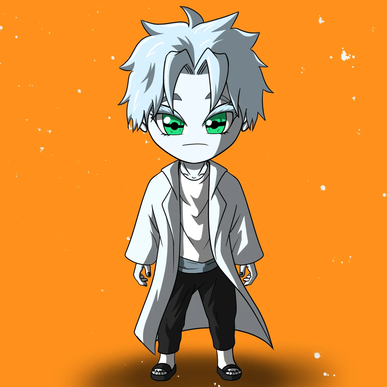 ALIEN #493. Version Chibi du NFT Alienzone.