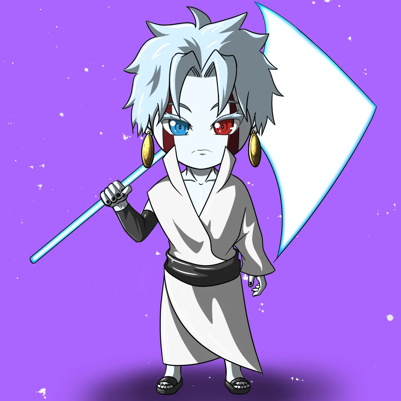 ALIEN #494. Version Chibi du NFT Alienzone.