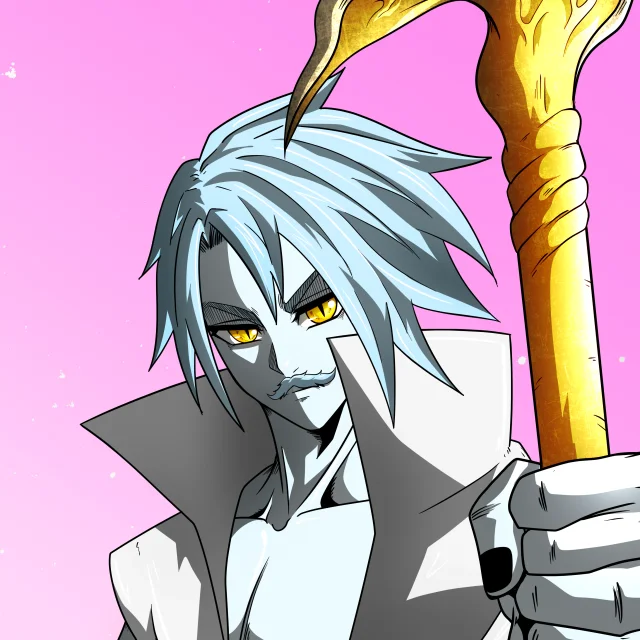 ALIEN #497. Alienzone digital collectible artwork. Eyes: Ryôshi; Hair: Bôshuku; Mark: None.