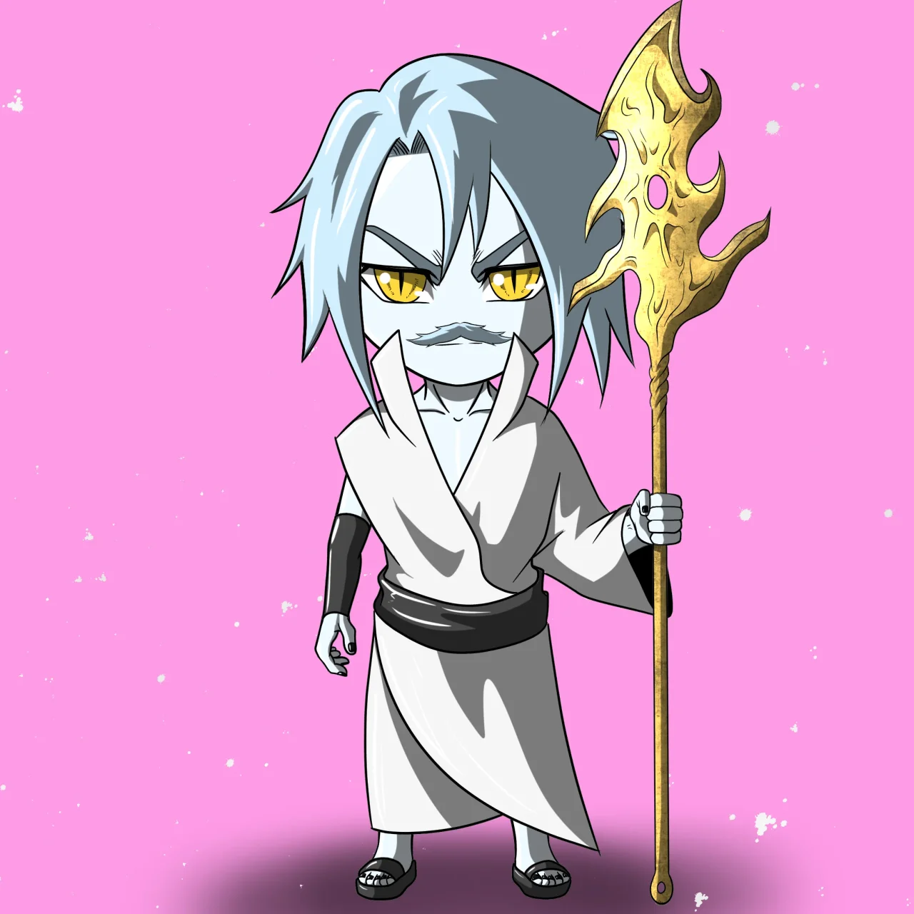 ALIEN #497. Alienzone NFT Chibi artwork.