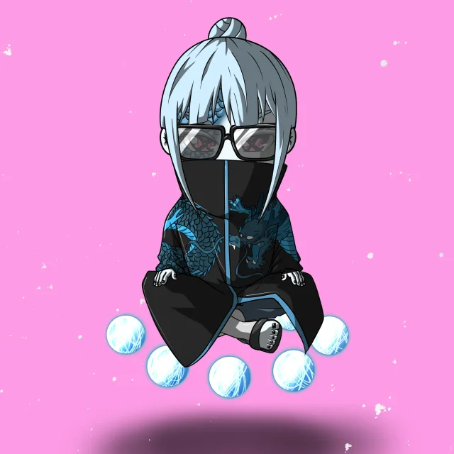 ALIEN #50. Alienzone NFT Chibi artwork.