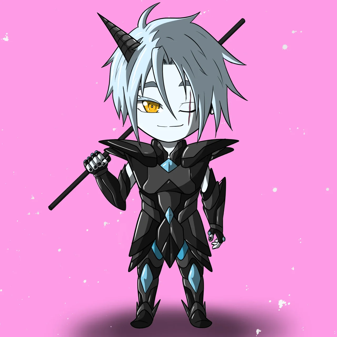 ALIEN #509. Alienzone NFT Chibi artwork.