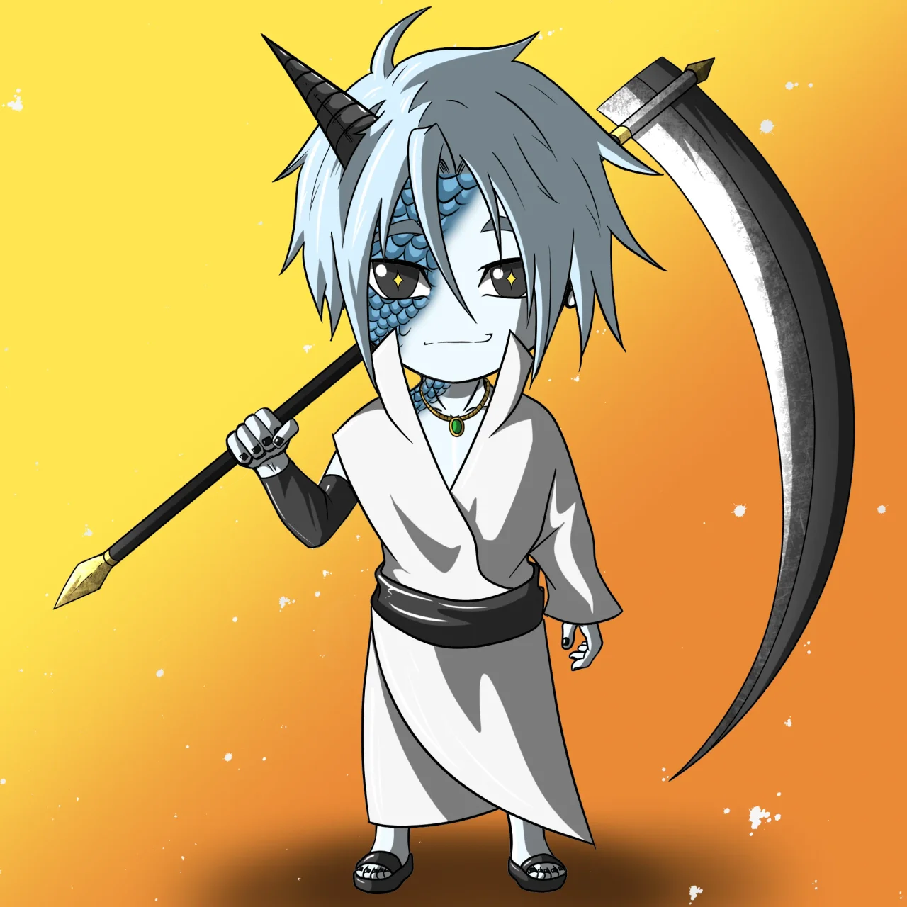 ALIEN #518. Alienzone NFT Chibi artwork.
