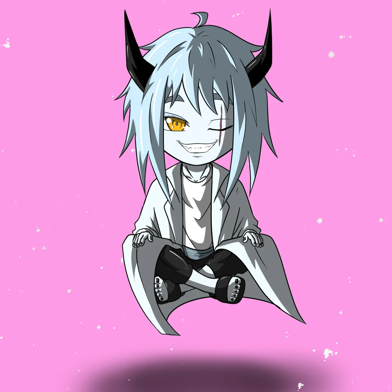 ALIEN #520. Alienzone NFT Chibi artwork.