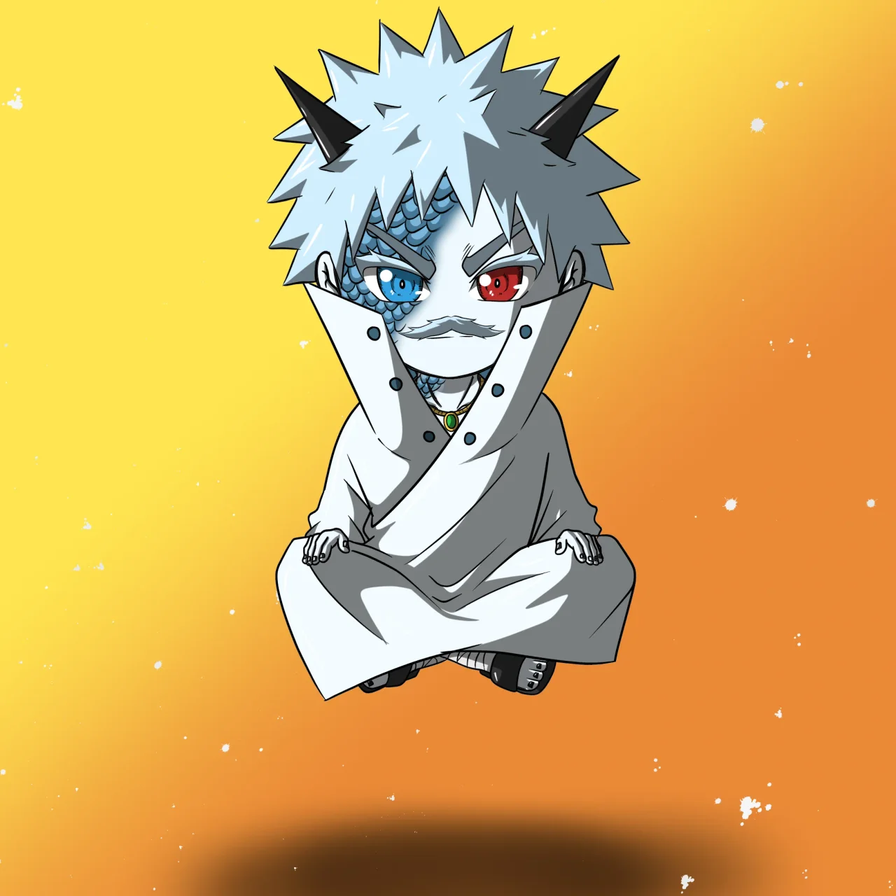 ALIEN #528. Version Chibi du NFT Alienzone.
