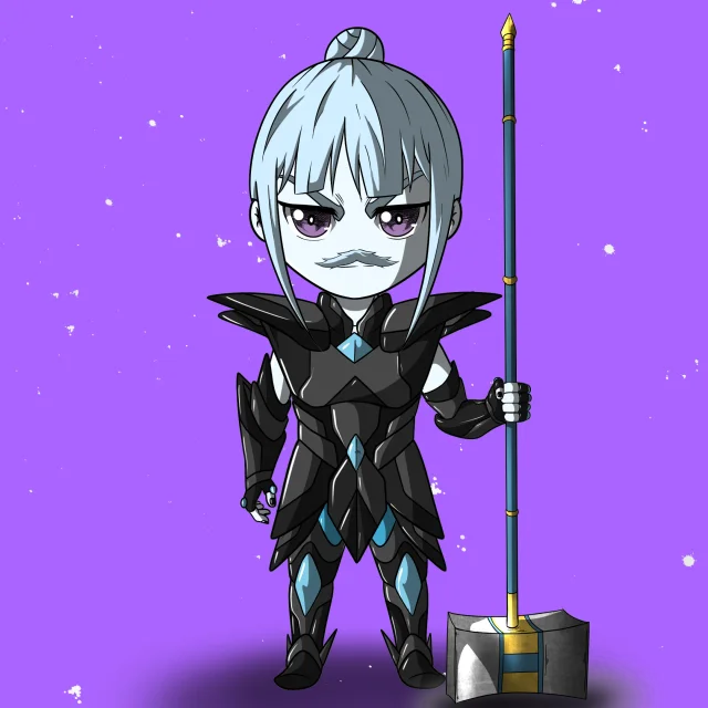 ALIEN #529. Alienzone NFT Chibi artwork.