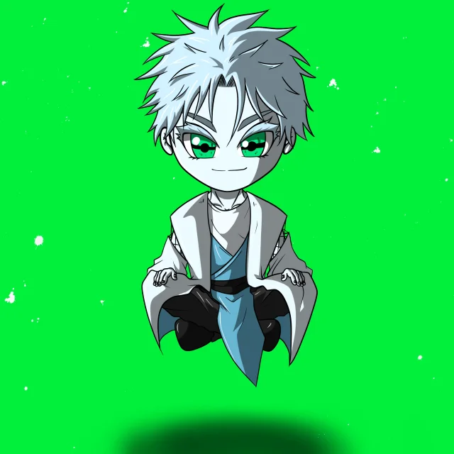 ALIEN #53. Alienzone NFT Chibi artwork.