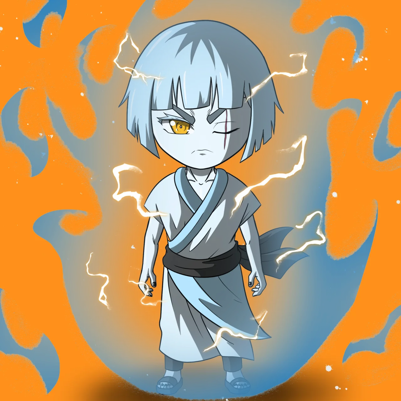 ALIEN #532. Alienzone NFT Chibi artwork.