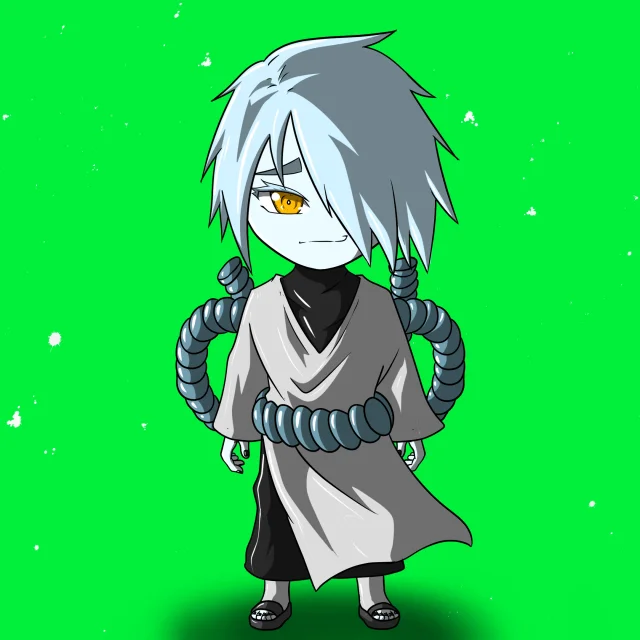 ALIEN #537. Alienzone NFT Chibi artwork.