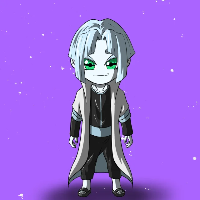 ALIEN #539. Alienzone NFT Chibi artwork.