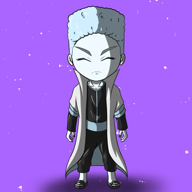 ALIEN #549. Alienzone NFT Chibi artwork.