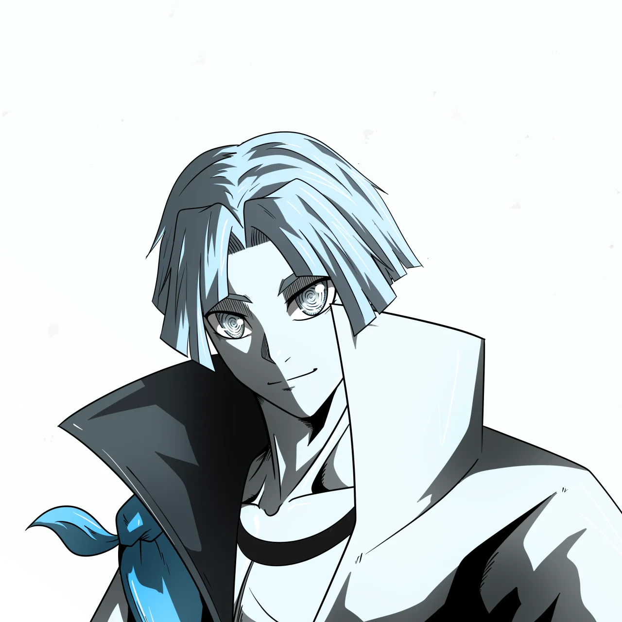 ALIEN #55. Alienzone digital collectible artwork. Eyes: Konran; Hair: Zenbatsu; Mark: None.