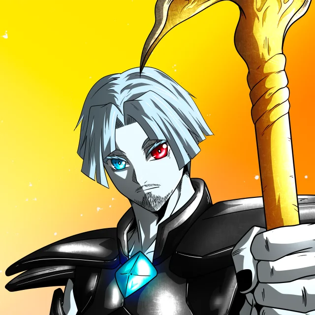 ALIEN #550. Alienzone digital collectible artwork. Eyes: Kôsaiishoku; Hair: Zenbatsu; Mark: None.