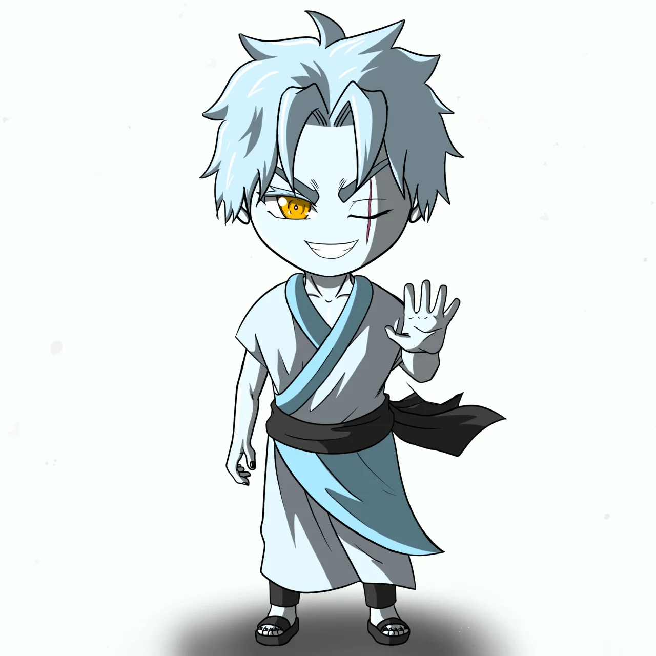 ALIEN #552. Alienzone NFT Chibi artwork.