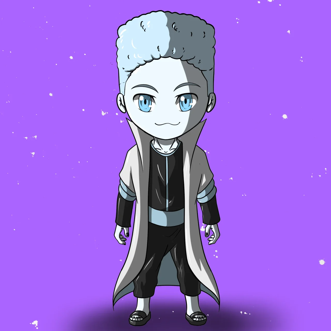 ALIEN #554. Alienzone NFT Chibi artwork.