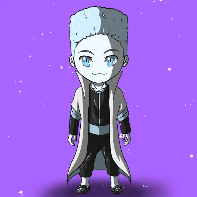 ALIEN #554. Alienzone NFT Chibi artwork.