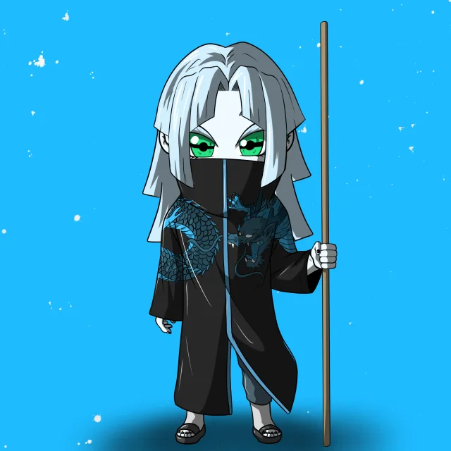 ALIEN #561. Version Chibi du NFT Alienzone.