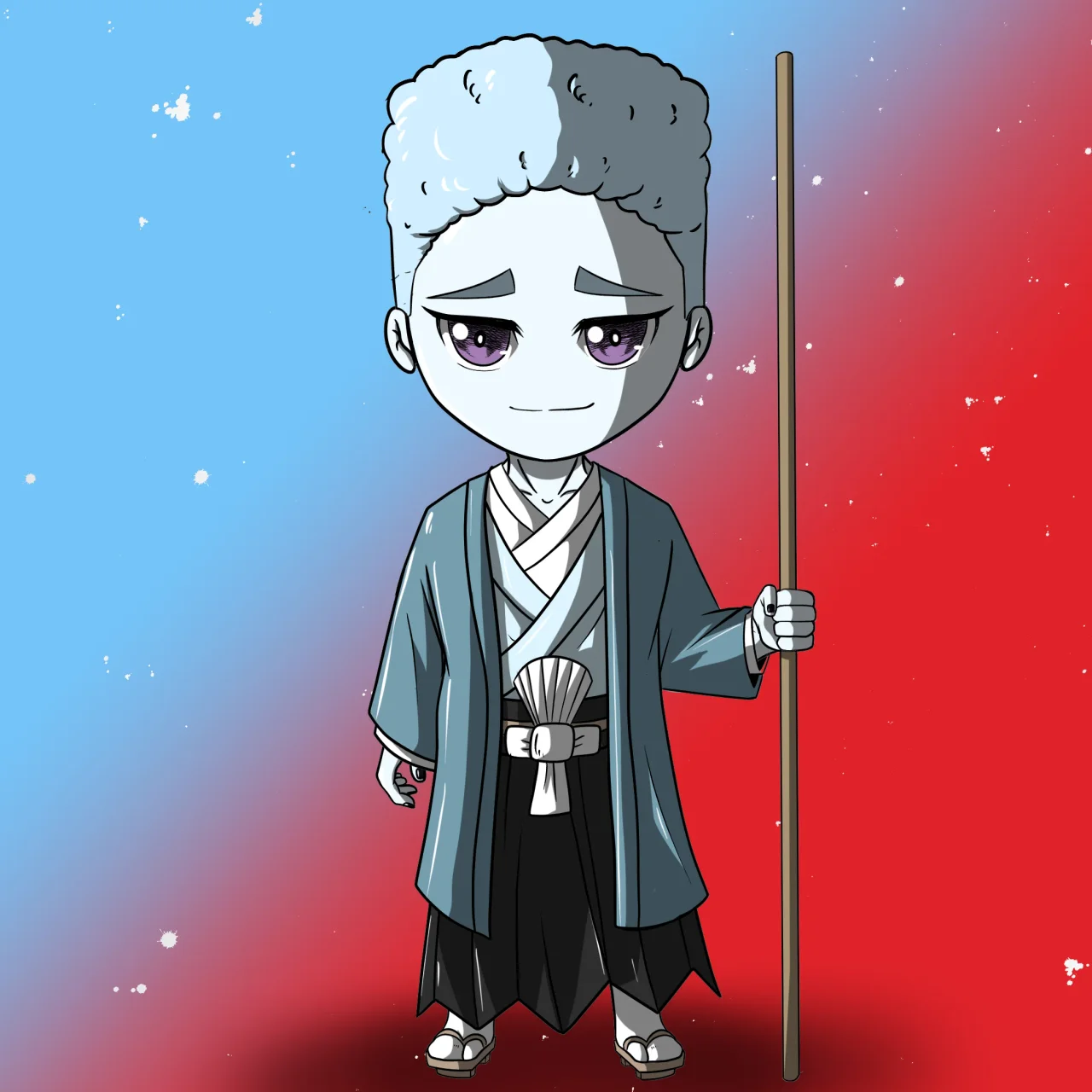 ALIEN #562. Alienzone NFT Chibi artwork.