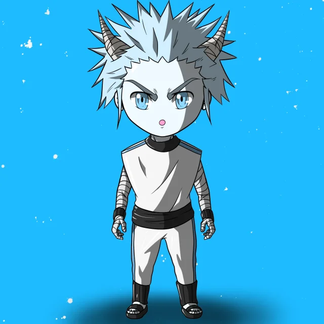 ALIEN #563. Version Chibi du NFT Alienzone.