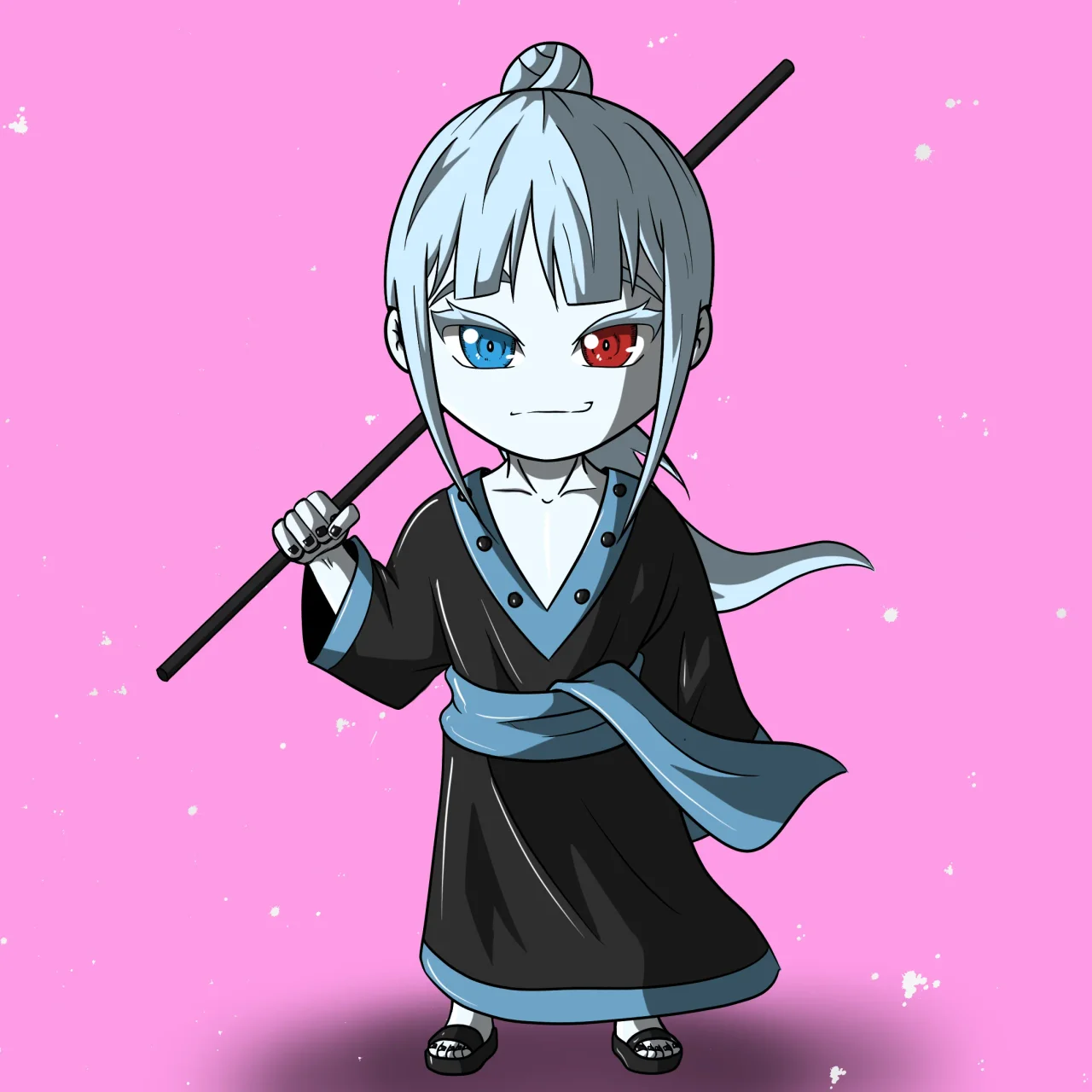 ALIEN #566. Version Chibi du NFT Alienzone.