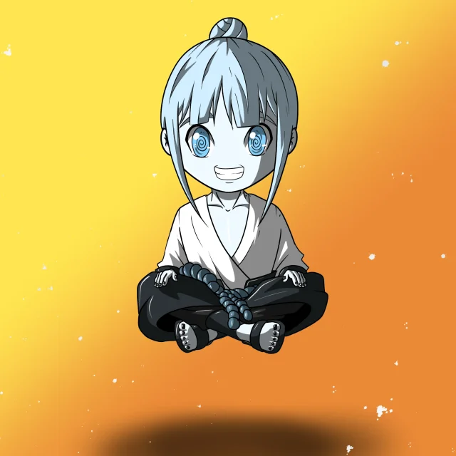 ALIEN #571. Version Chibi du NFT Alienzone.